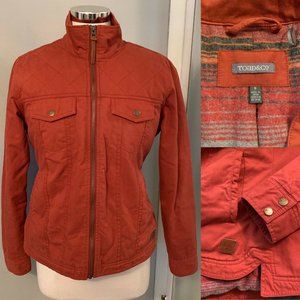 Toad&Co Women's Rust Orange Utility Jacket S
